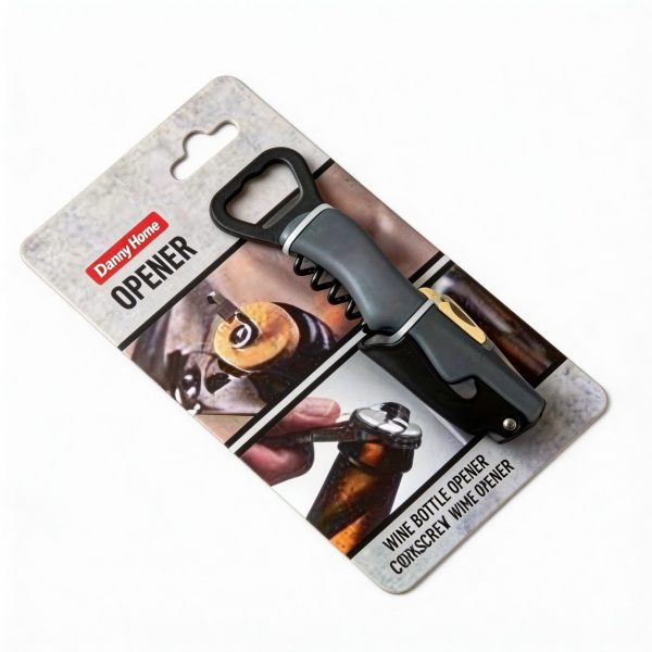 sacacorchos manual abrebotellas multifuncional