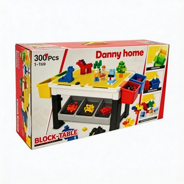 Mesa de bloques infantil