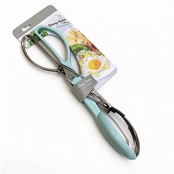 Pinza de cocina de acero inoxidable resistente multiuso