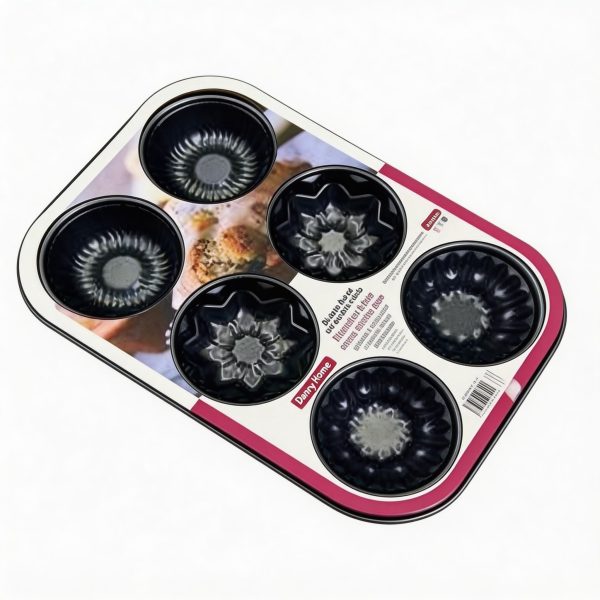 Moldes para repostería y muffins antiadherentes para horno