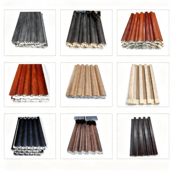 Paneles WPC 3D tipo madera para pared resistentes a humedad (Wall Panel)