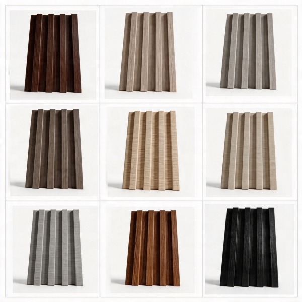 Paneles WPC para pared resistentes a humedad tipo madera modernos (Wall Panel)