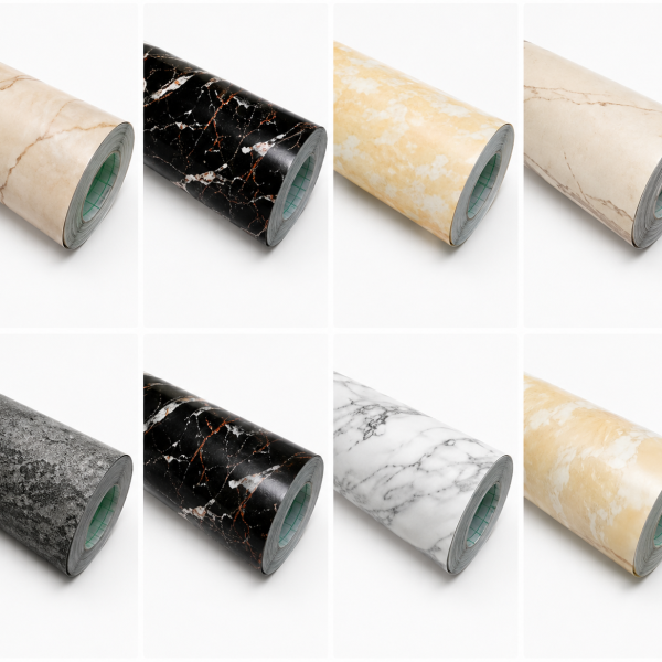 Rollos de Papel Tapiz PVC Adhesivo para Pared 60 y 120 x 300 cm – Diseños Mármol