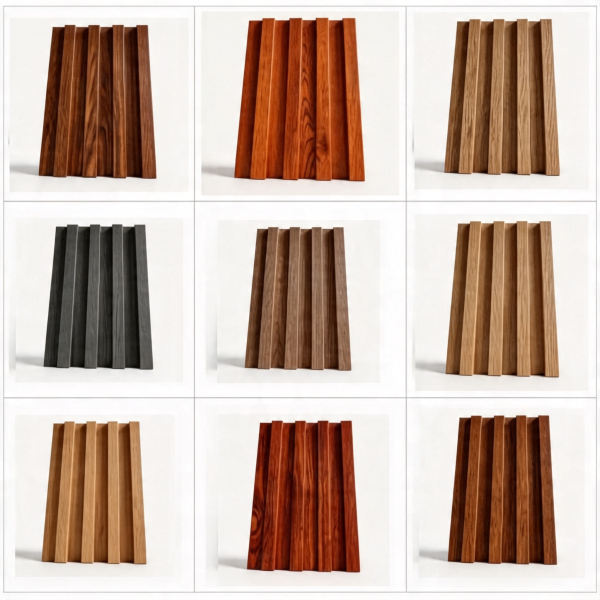 Paneles WPC 3D para pared resistentes a humedad tipo madera modernos (Wall Panel)