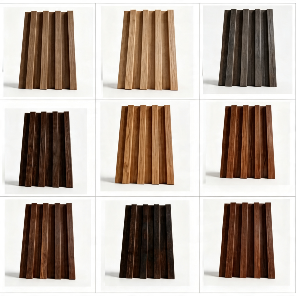 Paneles WPC para pared resistentes a humedad tipo madera modernos (Wall Panel)