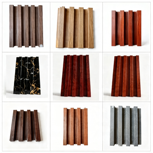 Paneles WPC 3D para pared resistentes a humedad tipo madera y mármol modernos (Wall Panel)