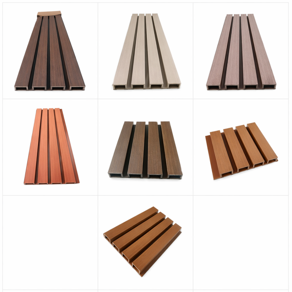 Paneles WPC para exterior resistentes al agua y sol tipo madera (Wall Panel)