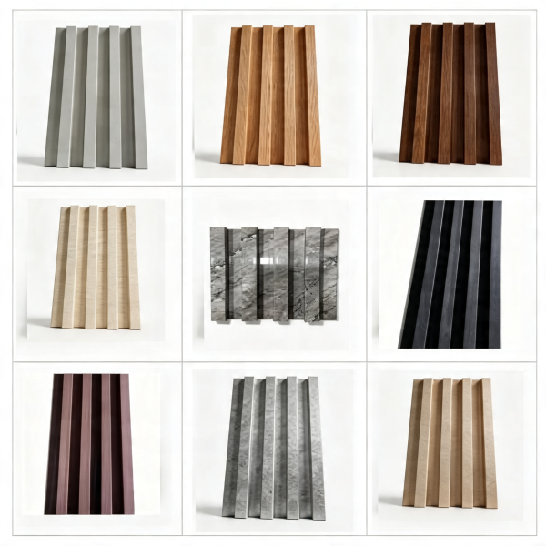 Paneles WPC 3D para pared resistentes a humedad tipo madera y mármol modernos (Wall Panel)