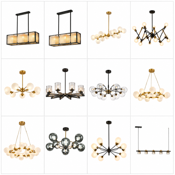 Lámparas Colgantes Modernas y Decorativas – Diseños de Múltiples Luces