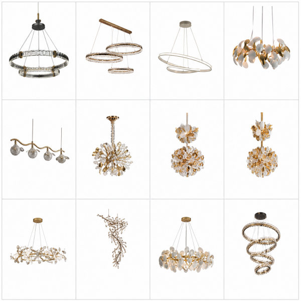 Lámparas LED Modernas y Decorativas de Techo – Diseños Premium Colgantes
