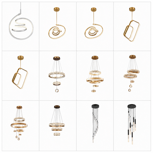 Lámparas LED Colgantes Minimalistas – Diseños Modernos Decorativos