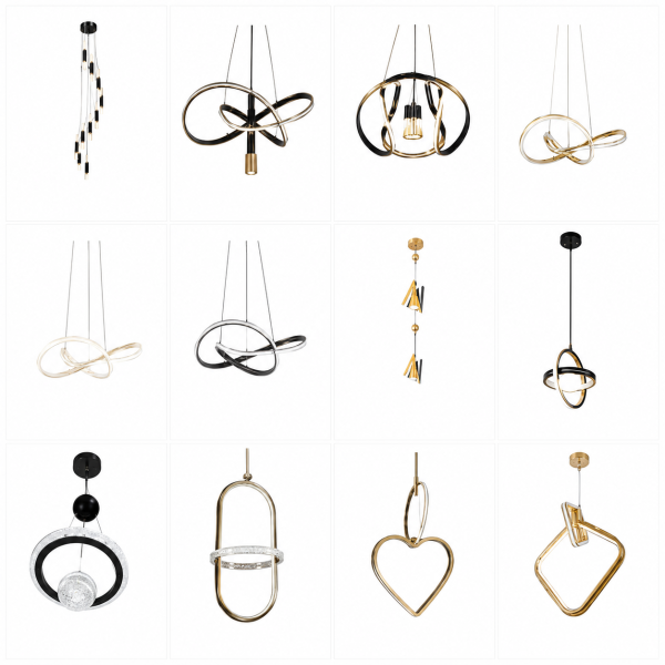 Lámparas de Techo Colgantes LED Modernas y Minimalistas – Diseños Decorativos Premium