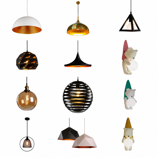 Lámparas de 1 Copa, LED Decorativas y de Pared Infantiles – Diseños Modernos para Interior