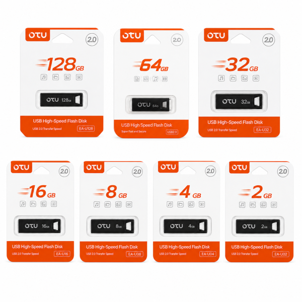 Memorias USB 2.0 SMI+MLC – Capacidades Variadas para Almacenamiento Digital