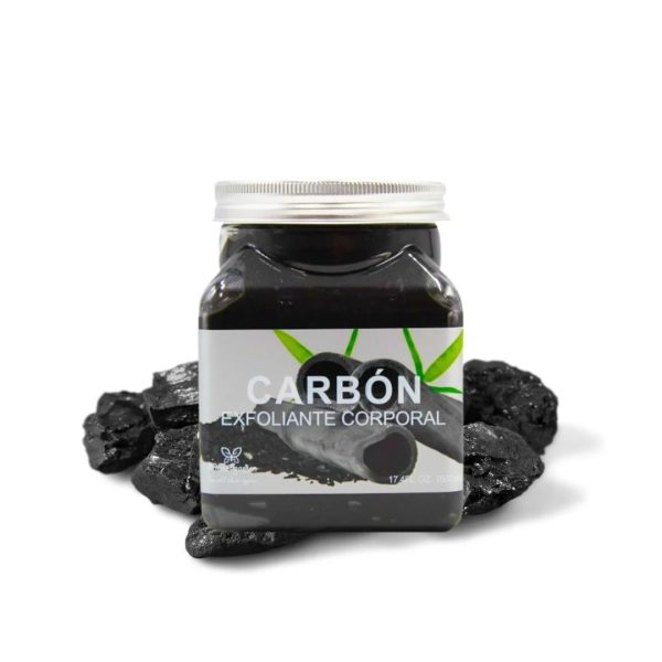 Gel Exfoliante Aichun Beauty para Rostro y Cuerpo Carbón