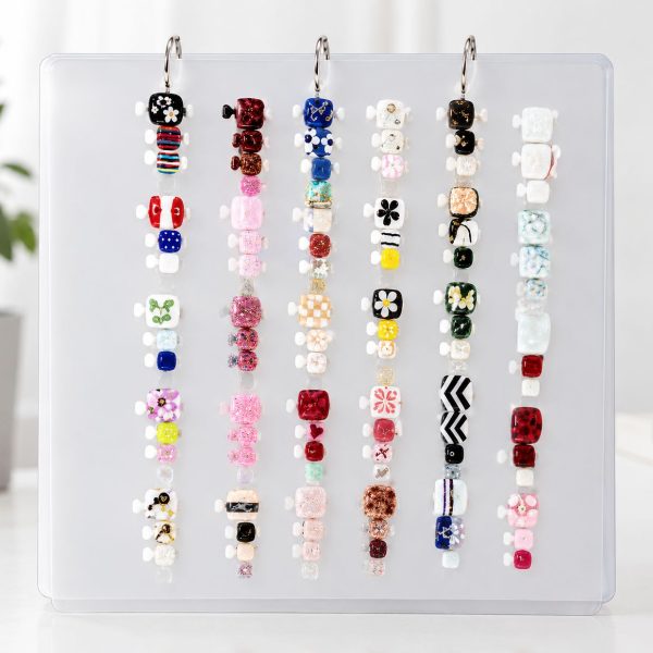 Set de Uñas Postizas de Plástico V3