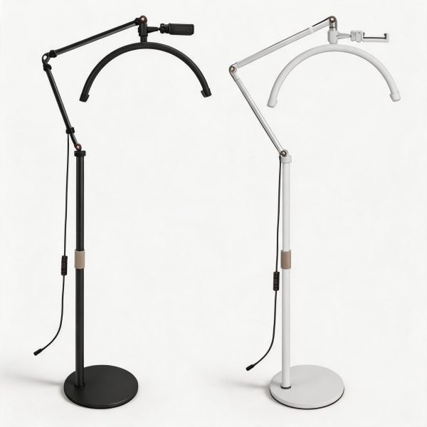 Lámpara Media Luna de Pie 16" 20W 180 LED