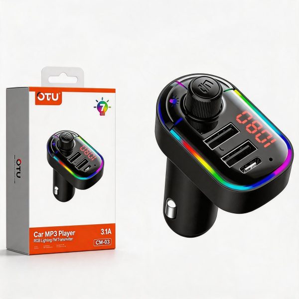 Cargador de Coche Negro Doble USB
