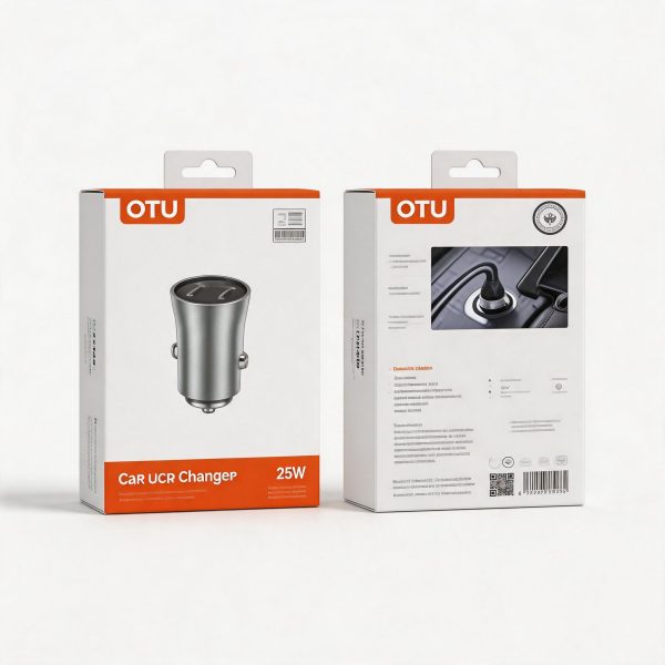 Cargador de Coche Plata Doble USB