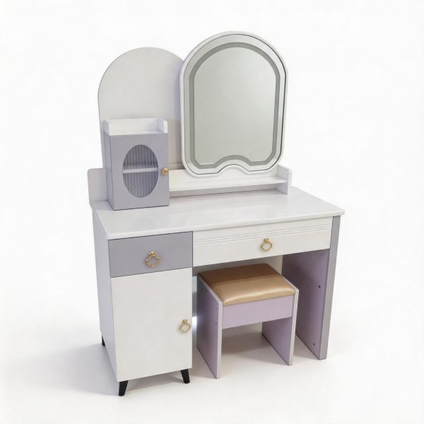 Vanity con Taburete 95 x 40 x 154 cm V4
