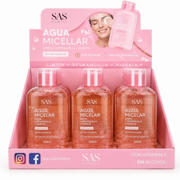 Agua Micelar o Desmaquillante 5.5 g