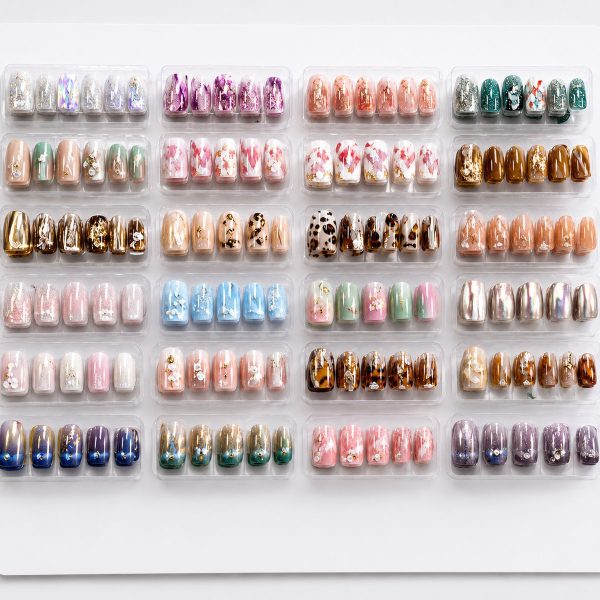Set de Uñas Postizas de Plástico V4