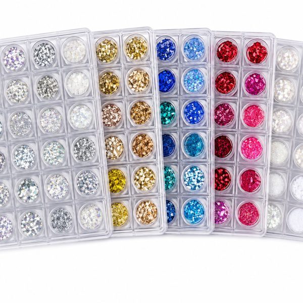 Lentejuelas Brillantes para Uñas
