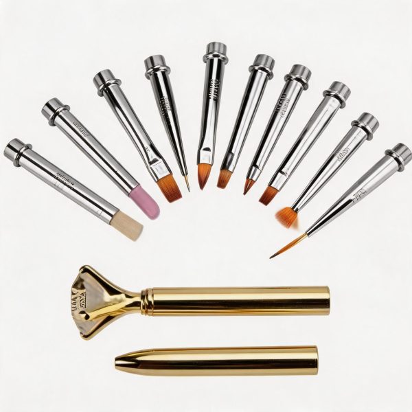 Set de Pinceles para Uñas de 11 Piezas