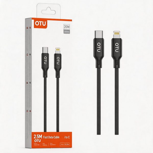 Cable Tipo C 20W 2500 mm Blanco