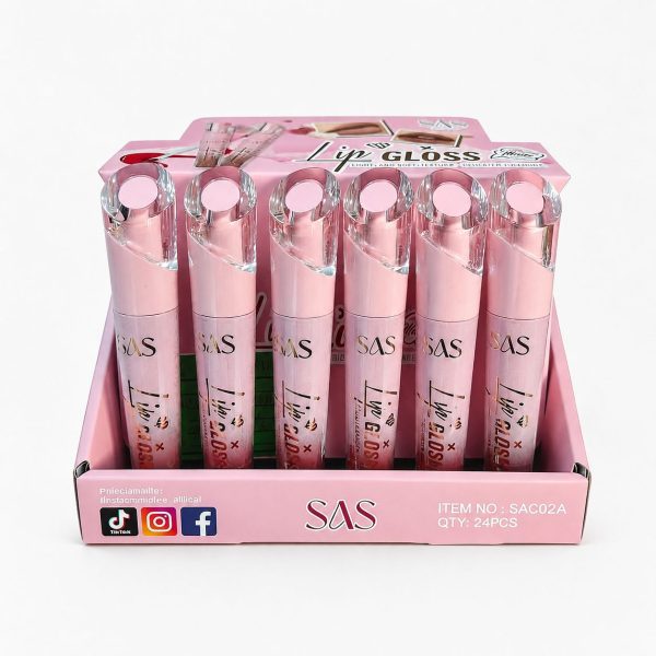 Lip Gloss Nutritivo con Aceite Hidratante