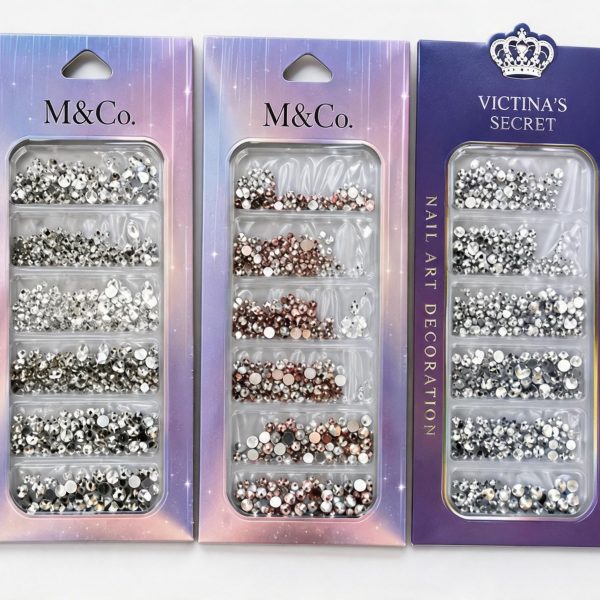 Adornos Brillantes para Uñas Variedad