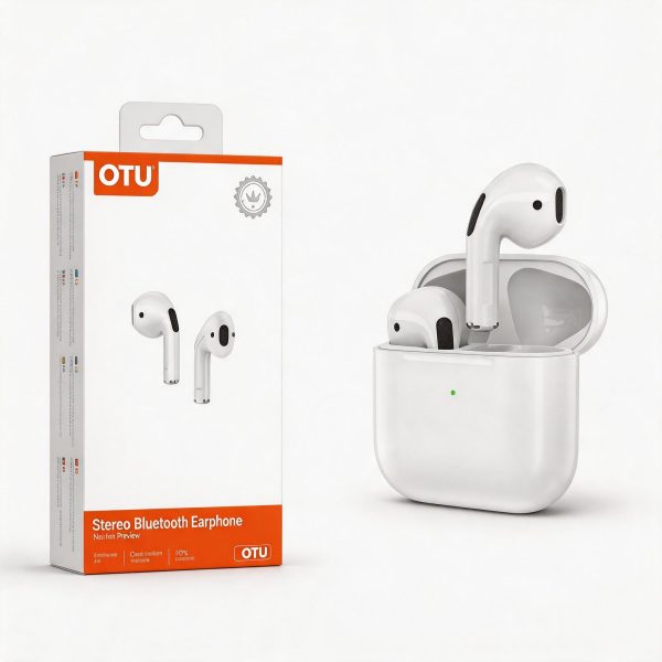 Audífonos Bluetooth 10 m 180 mAh Blancos