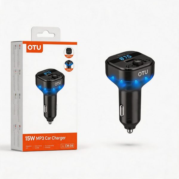 Cargador para Carro USB + C 12-24V