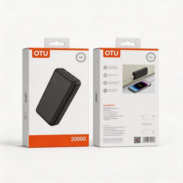 Cargador Portátil 20000 mAh Negro