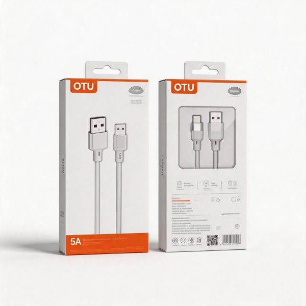 Cable de Datos Blanco 5A 1 m