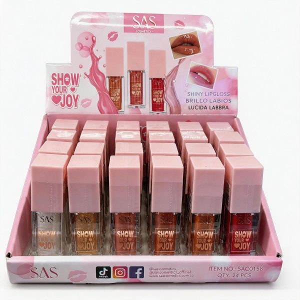 Lip Gloss con Brillo Efecto Luminoso