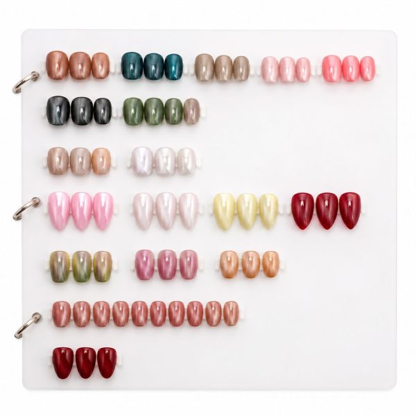 Set de Uñas Postizas de Plástico