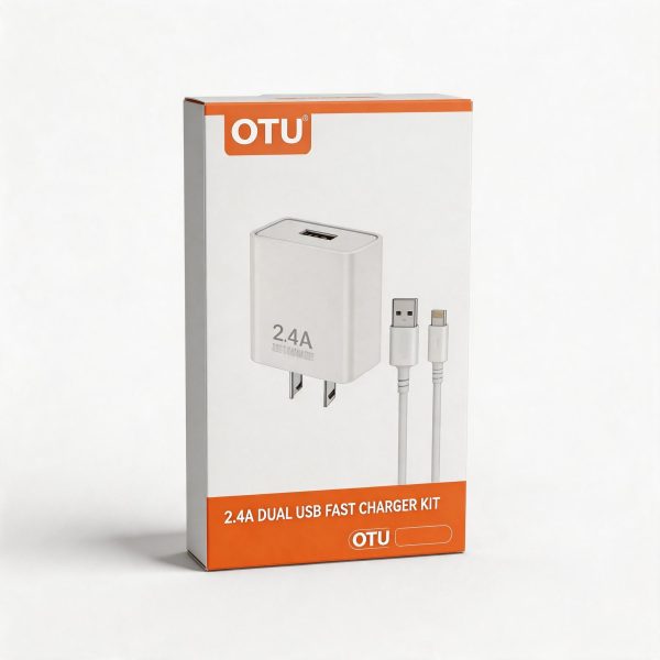 Set de Carga 5V/2.4A con Cable 1 m V3
