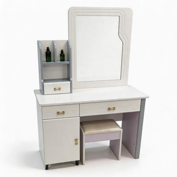 Vanity con Taburete 100 x 40 x 156 cm V3