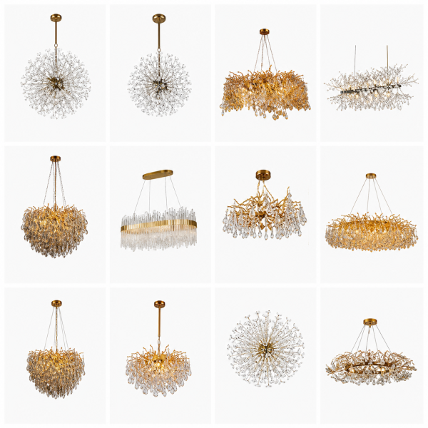 Lámparas Colgantes de Cristal y LED – Diseños Decorativos Modernos y de Lujo