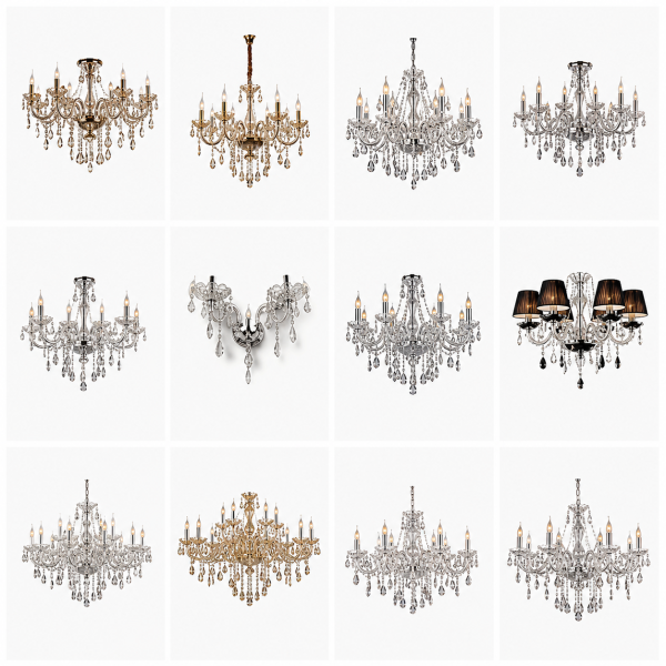 Candelabros y Lámparas Chandelier de Cristal – Diseños Clásicos y de Lujo