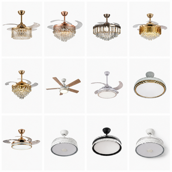 Ventiladores de Techo con Luz LED – Diseños Modernos y Decorativos