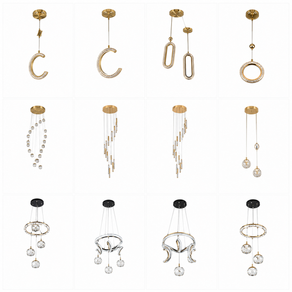 Lámparas Colgantes LED Modernas y Decorativas – Diseños Elegantes para Techo