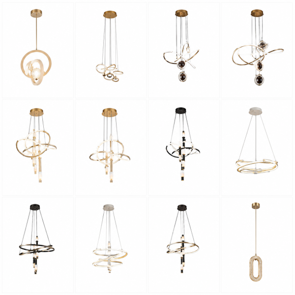 Lámparas Colgantes LED Modernas y Decorativas para Techo – Diseños Elegantes Premium