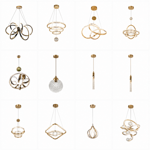Lámparas Colgantes LED Modernas y Decorativas para Techo – Diseños Premium Elegantes