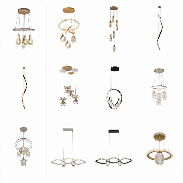 Lámparas Colgantes LED Modernas y Decorativas para Techo – Diseños Premium Elegantes