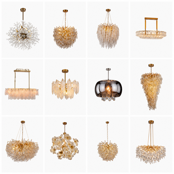 Lámparas Colgantes de Techo LED y Cristal – Diseños Modernos y Decorativos