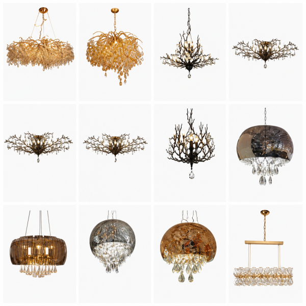 Lámparas Colgantes de Cristal LED – Diseños Modernos y Decorativos de Lujo