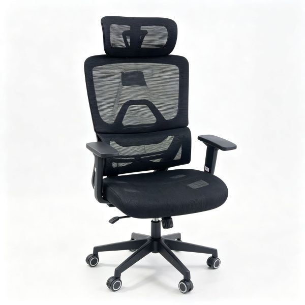 Silla de Oficina con Rueda Negra 70 x 30 x 5
