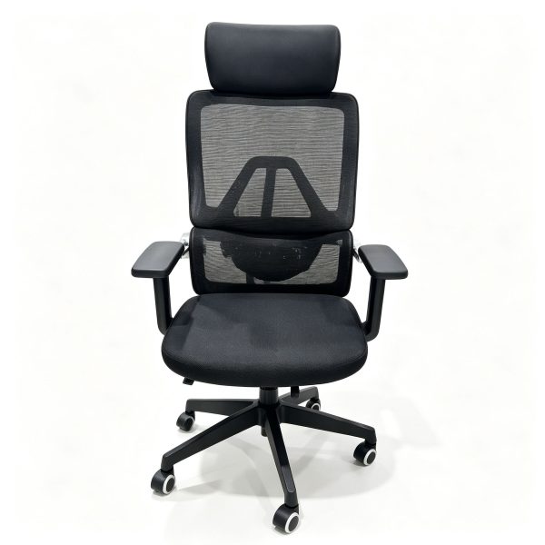 Silla de Oficina Negra V2